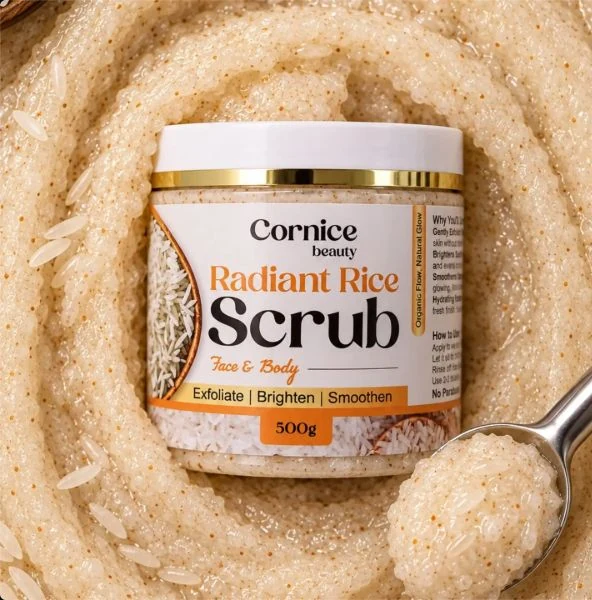 Radiant Rice Scrub